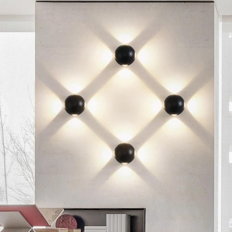 Ball Design More Light Simple Design Wall Lamp Bedside Lamp Nightstand Lamp