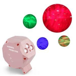 RGBW Changing Color Voice+Blow Control LED Night Light with Timing RF Remote and Bluetooth