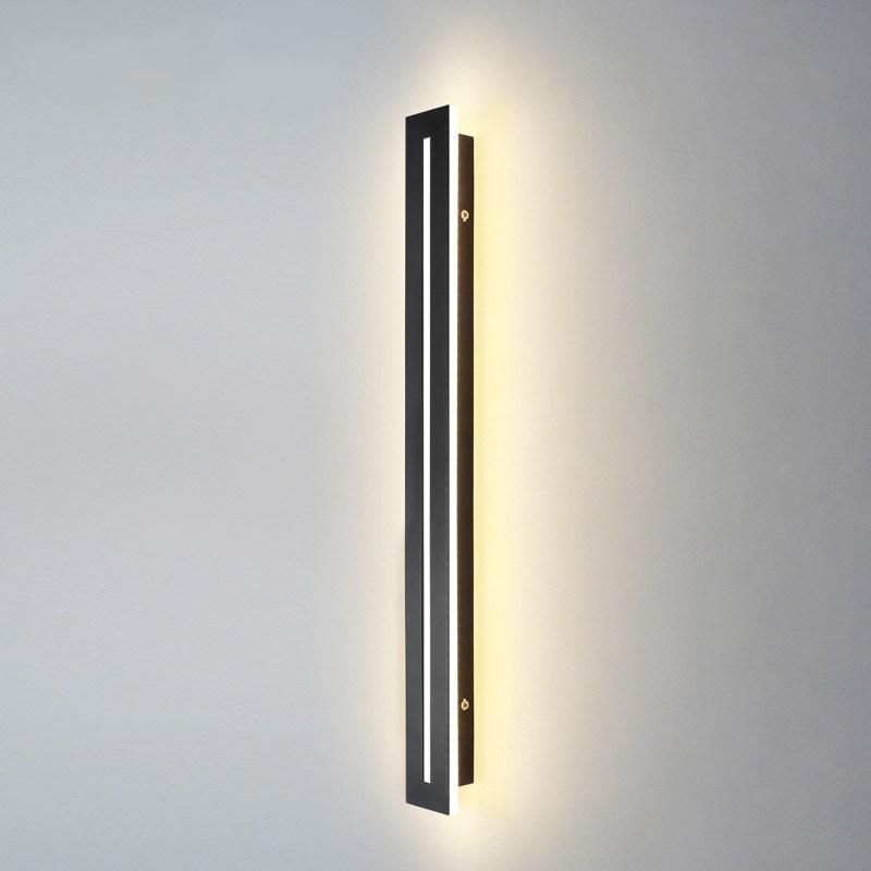 Simplicity LED Line Wall Lamp Modern Bedroom Living Room Background Wall Decor Lamp Restaurant Bar Long Strip LED Wall Lights