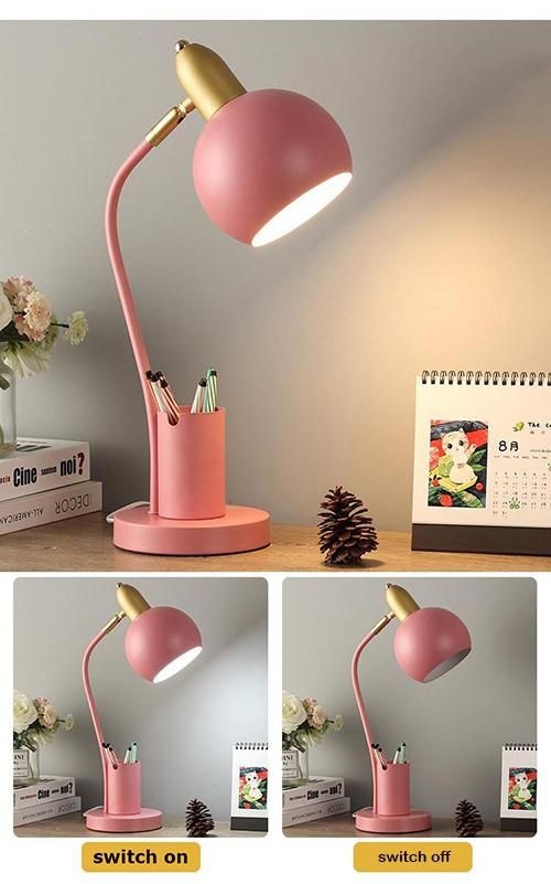 Reading Room Table Lamp for Kids Room Modern Style