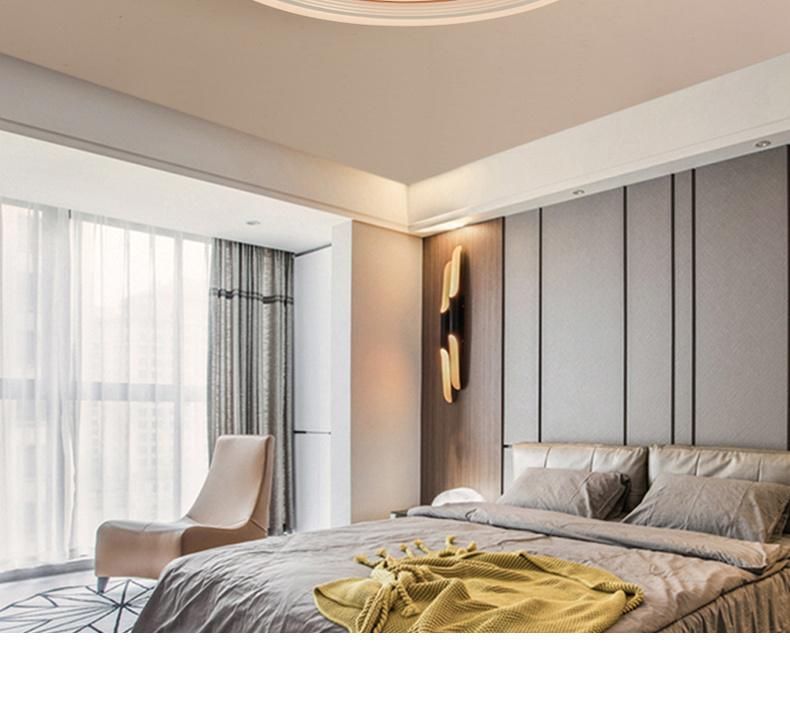 72W Indoor LED Home Style Ceiling Round Drop Chandelier for Living Room