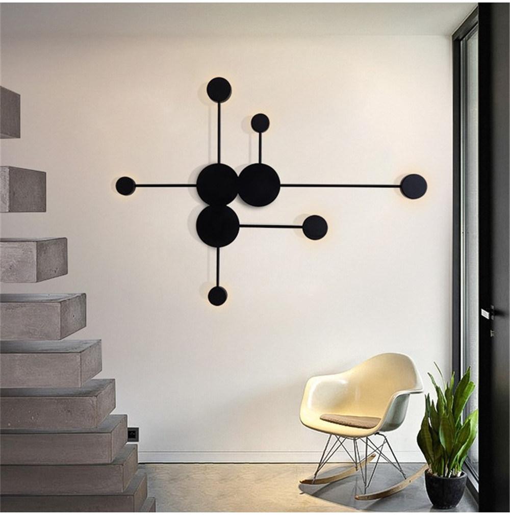 Modern Simple LED Wall Lamps Living Room TV Wall Bedroom Bedside Lamp Nordic Home Decor Designer Corridor Hotel Iron Wall Lights