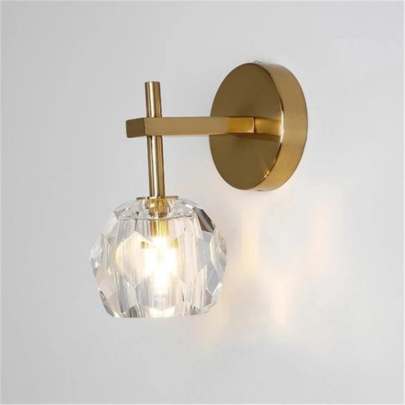 Art Deco LED Crystal Wall Sconces Mirrors Lights