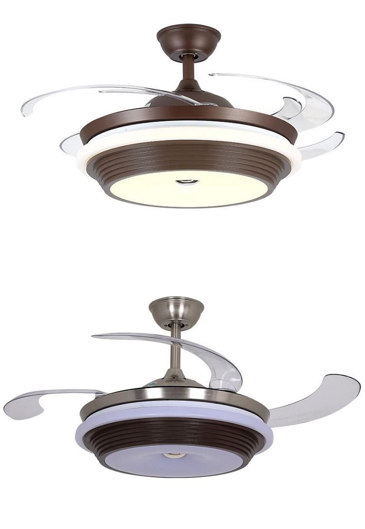 Ceiling Fan with Light Invisible Fan Blade with Remote Control Cooling Fan Electric Fan Ceiling Panel Distributor