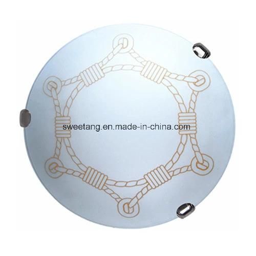 Aluminium Cheap Price Glass Ceiling Lamp E27 Ceiling for Bedroom