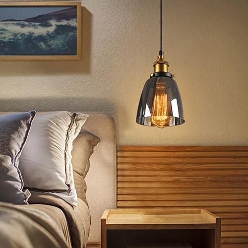 Indoor Light Modern Glass Pendant Lamp for Home Decoration