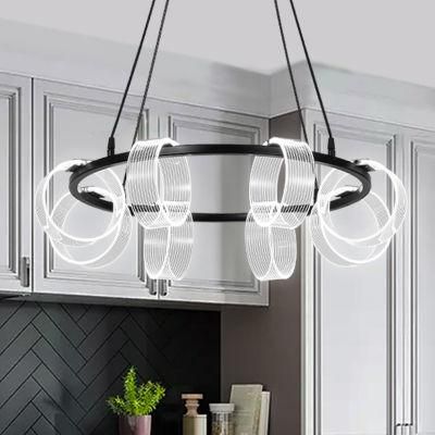 China Factory LED Pendant Art Light Simple Nordic Style Ceiling Panel Lighting