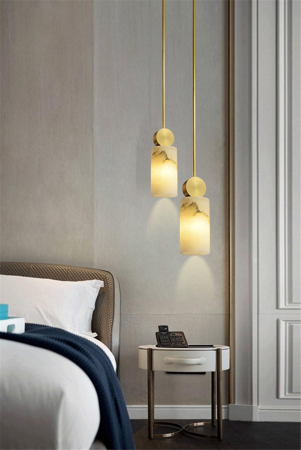 Modern Newest Pendant Light Decorative Hanging Marble Pendant Lamp