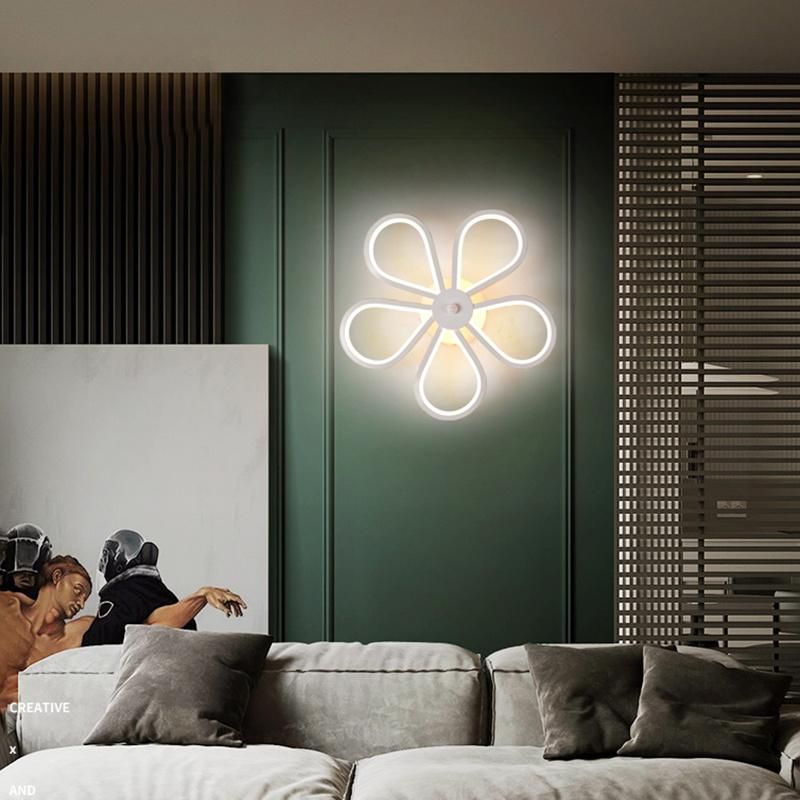 Wall Lamp Bedroom Bedside Lamp Simple Modern LED Nordic Wall Lamp