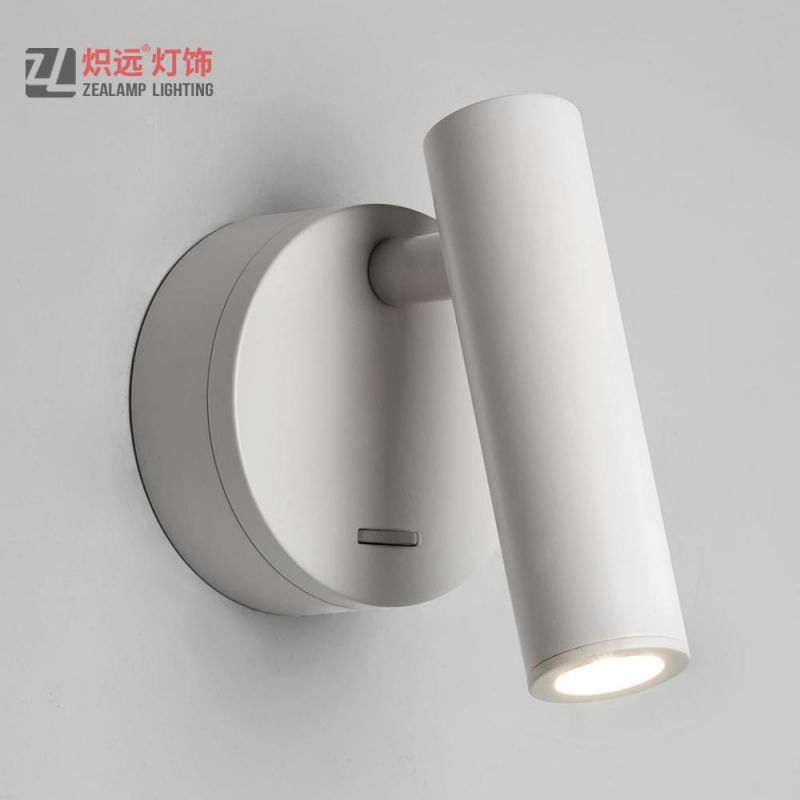 COB LED Headboard Bedside Reading Lamp Recessed Wall Mount Light
