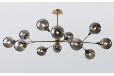 Modern Light Bulb Covers Indoor Chandelier Pendant Lamp in Aluminium Decoration Lighting