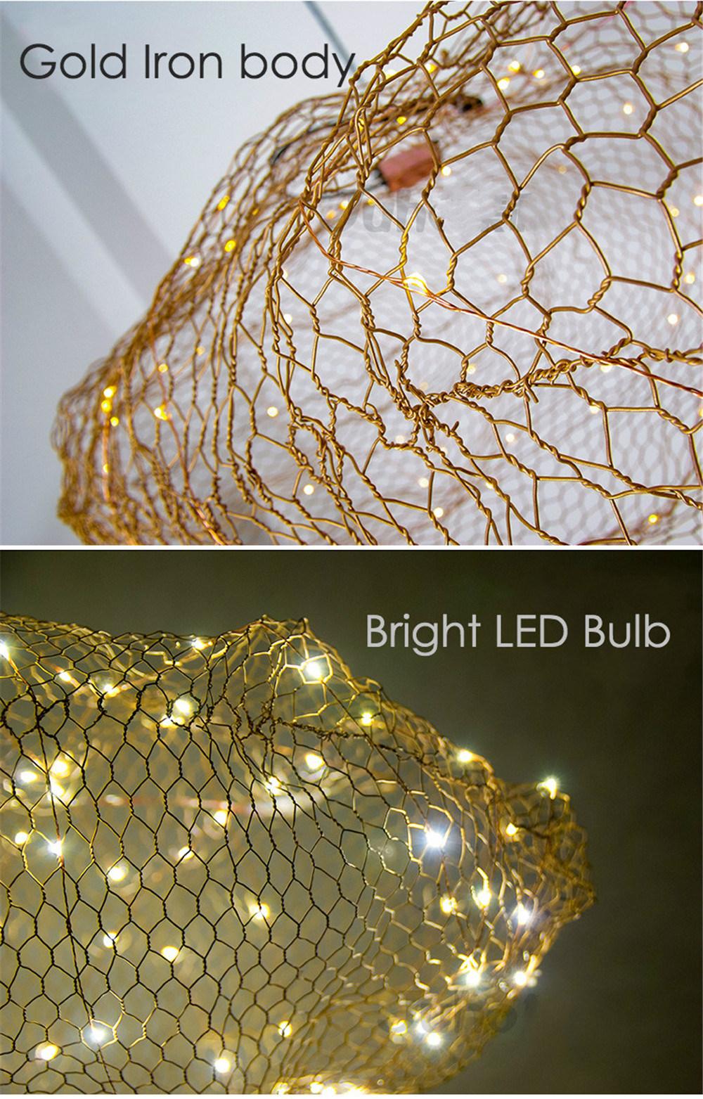 Modern Creative Cloud Light Fixtures LED Pendant Lamp Starry Personality Hotel Restaurant Bar Designer Firefly Moderne Lustre