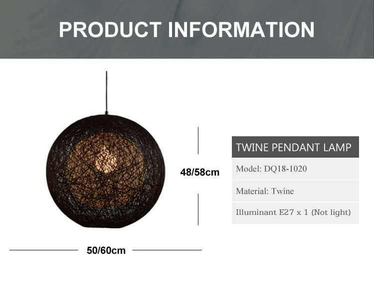 Modern Elegant Individuality Business Dining Room Hanging Ball Fashionable LED Warm Color Exhibition Hall Light