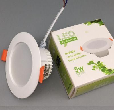 Hotsale 6W Panel Down Light Wholesale Cheap Price Recessed LED Ceiling Downlight with Customized Package