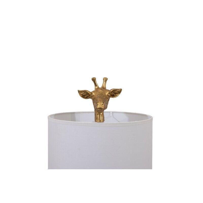 Unique Animal Customized Accept Antique Gold Giraffe Lamp Design Luxury Deck Light Home Decor Bedside Resin Lamps Multi-Colors