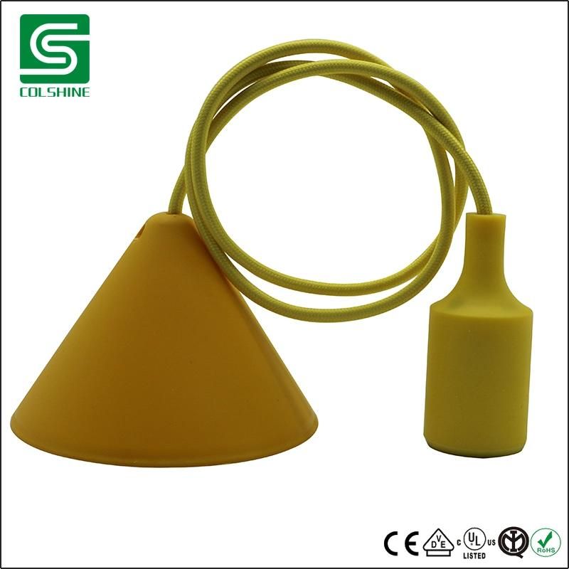 Silicone Ceiling Lighting E27 Plastic Pendant Lamp