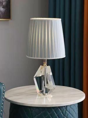 Simple and Modern Light Luxury Romantic Master Bedroom Crystal Lamp Bedroom Mood Creative Fashion Ins Bedside Lamp