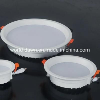 10W 24W 30W Recessed Downlight Ce Driver LED Ceiling Down Lights Commercial Office LED Panel Light