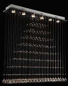 Creative LED Crystal Pendant Lighting with Window Curtain (Xy Mv025-6