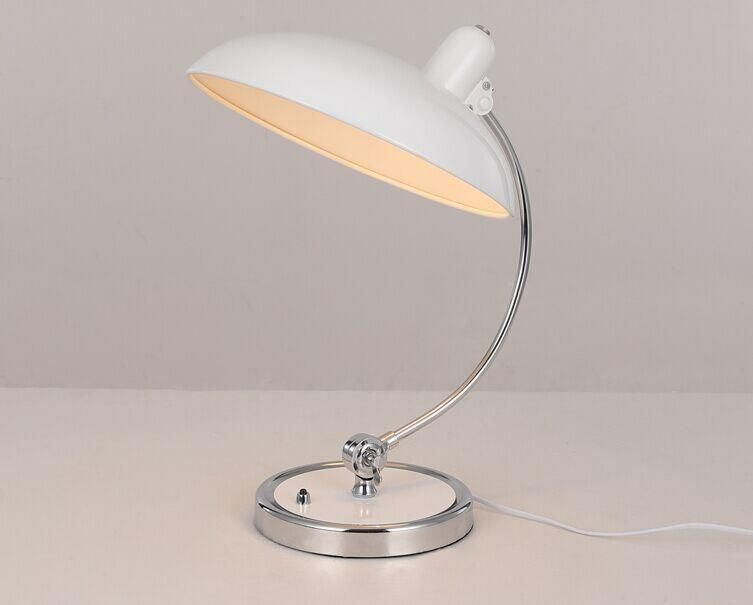 Modern Desk Lamp Bauhaus Danish Retro Lamp Vintage Classic Bedroom Creative Black and White Desk Lamp