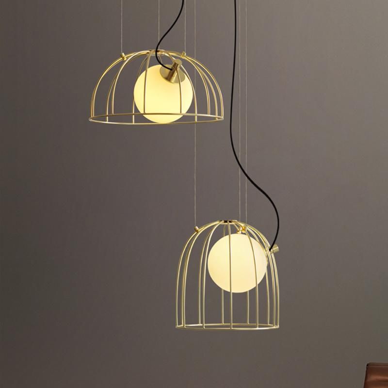 Pendant Lights Modern Art Deco Chandelier for The Kitchen Master Bedroom Gold Pendant Lamp (WH-GP-51)