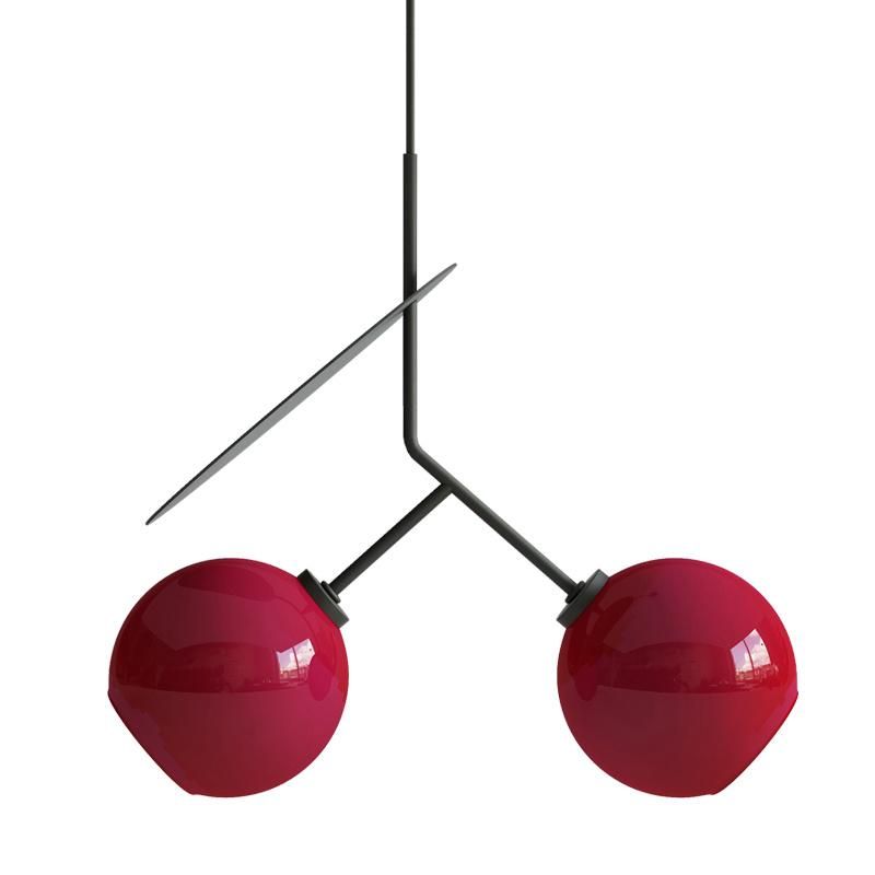 Cherry Design Vintage Style Creative Chandelier Restaurant LED Pendant Lamp