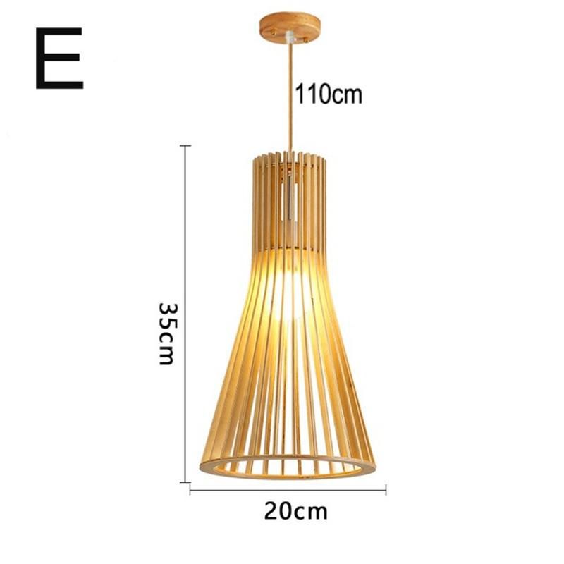 Classic Bamboo Chandelier Woven Bamboo Light Bamboo Hanging Lamp