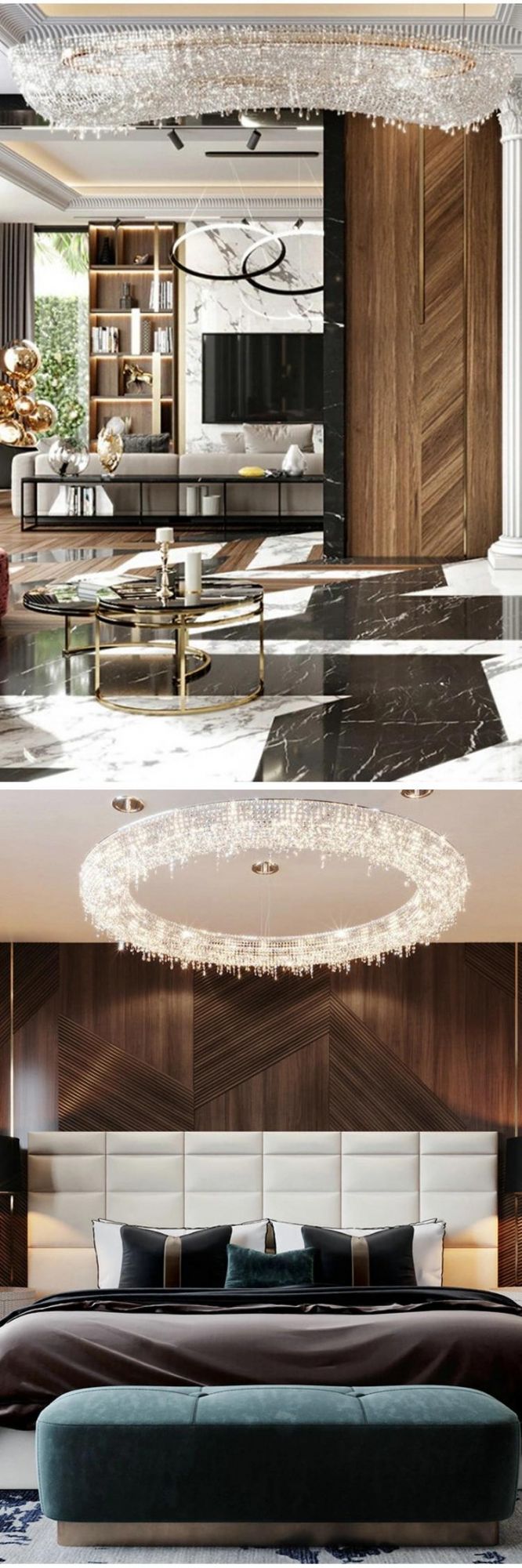 Good Quality Decorative Commercial Hotel Staircase Show Room Custom Crystal Chandelier