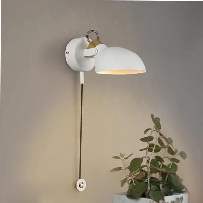 LED Wall Light Simple Living Room Bedroom Reading Bedside Creative Rotating Lamp
