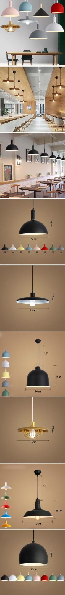 Modern Cheap Pendant Lamp Housing Dining Room Office Us E27 Ceiling Pendant Light