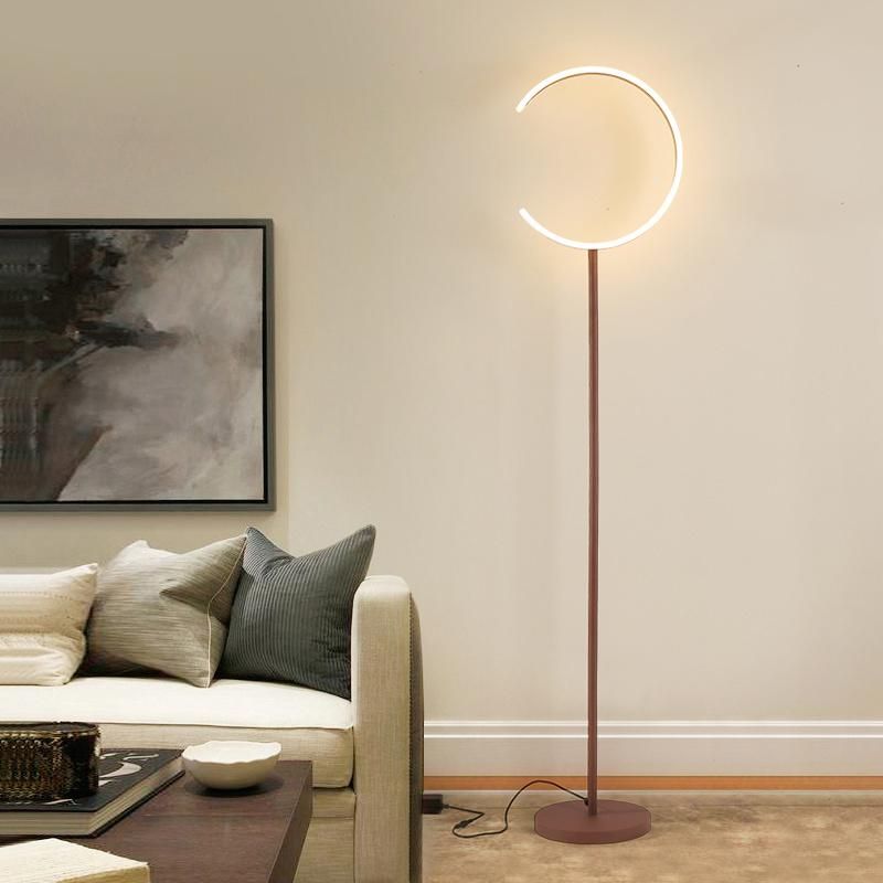 Moon Shade Table Lamp Floor Lamp Modern Style Bedside Lamp