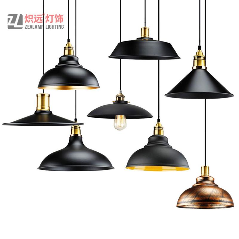 Classic Metal Pendant Lamp for Restaurant Dining Table Lighting
