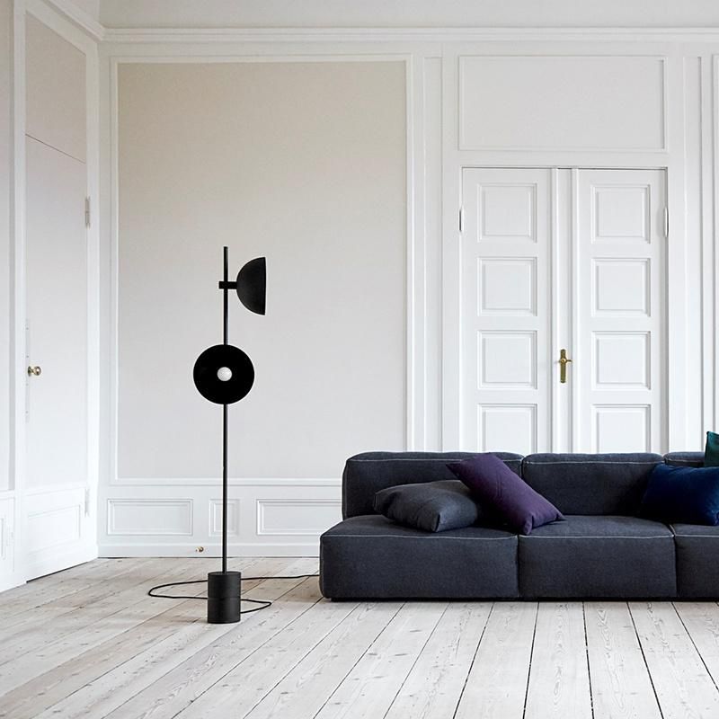 American Simple and Creative Personalized Floor Lamp Nordic Modern Study Living Room Floor Standing Lamp (WH-MFL-60)