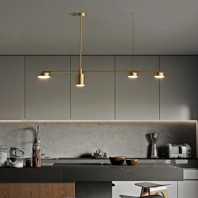 Restaurant Chandelier Lamp Modern Simple Creative Modern LED Bar Pendant Light