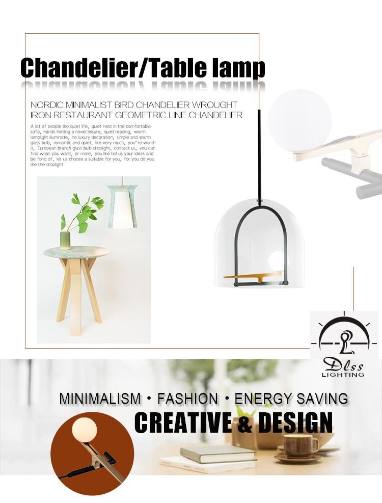 Indoor Room Creative Design Chandelier Lamp and Table Lighting