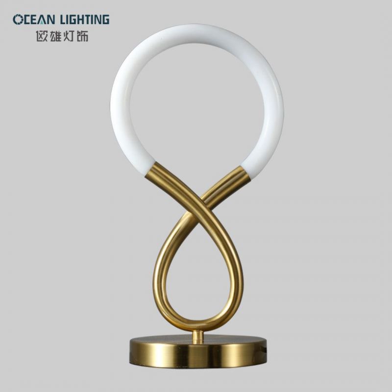 Modern Design "8" Shape Design LED Home Lighting Table Lamp