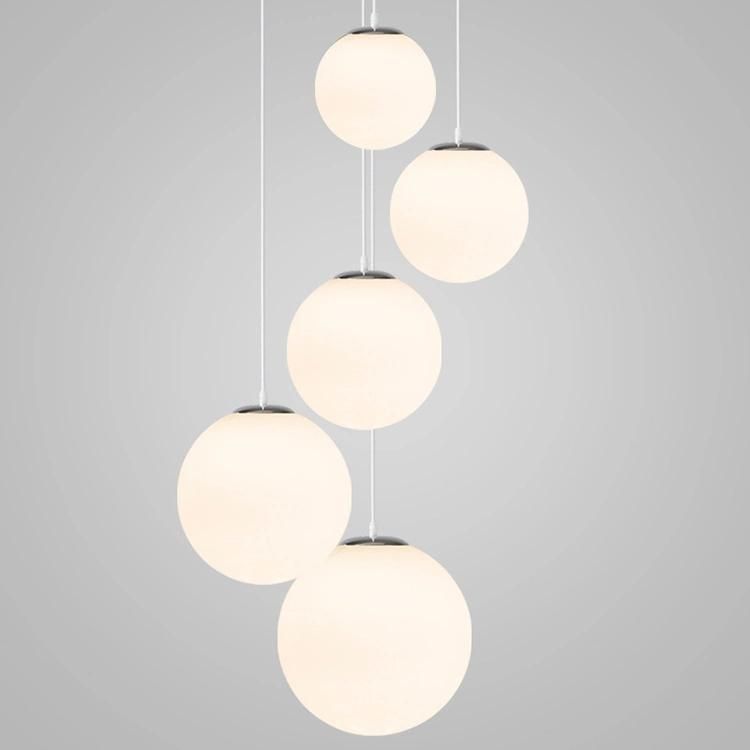 Modern Glass Pendant Light Hanging Ceiling Pendant Lamp E27 for Kitchen Pendant Lighting