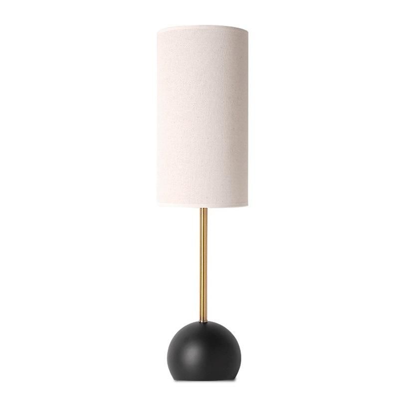 Cylindrical Lampshape Ball Vintage Style Bedroom Bedside Nightstand Lamps Light