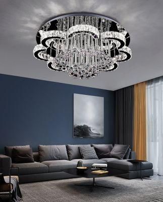 for Home Round Ceiling Light Iving Room LED Modern Chandelier Pendant Lighting Lamp Ceiling