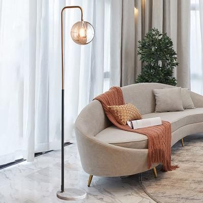 Marble Transparent Lampshade Floor Lamp Table Lamp Reading Desk Lamp