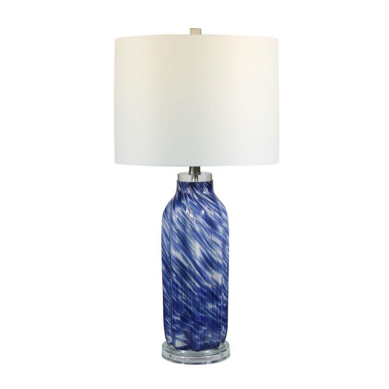 Light Luxury Table Lamp American Italian Model Room Hotel Designer Master Bedroom Bedside Table Lamp Duobao Fish Ceramic Table Lamp Floor Lamp