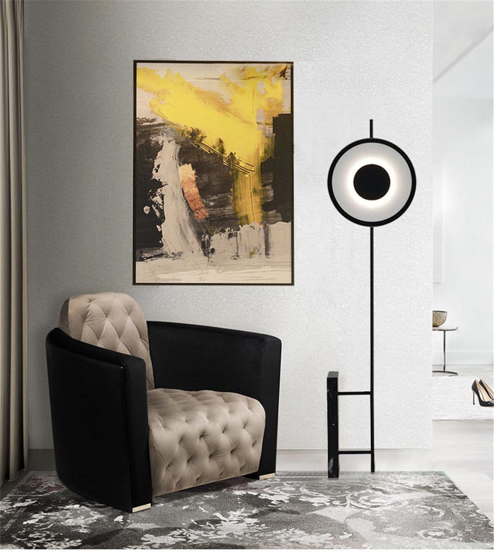 Modern Decoration Bedroom Arc LED Bedisde Floor Lamps