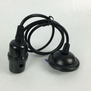 E26 Socket with Rotate Switch Hanging Light Parts with Fabric Wire