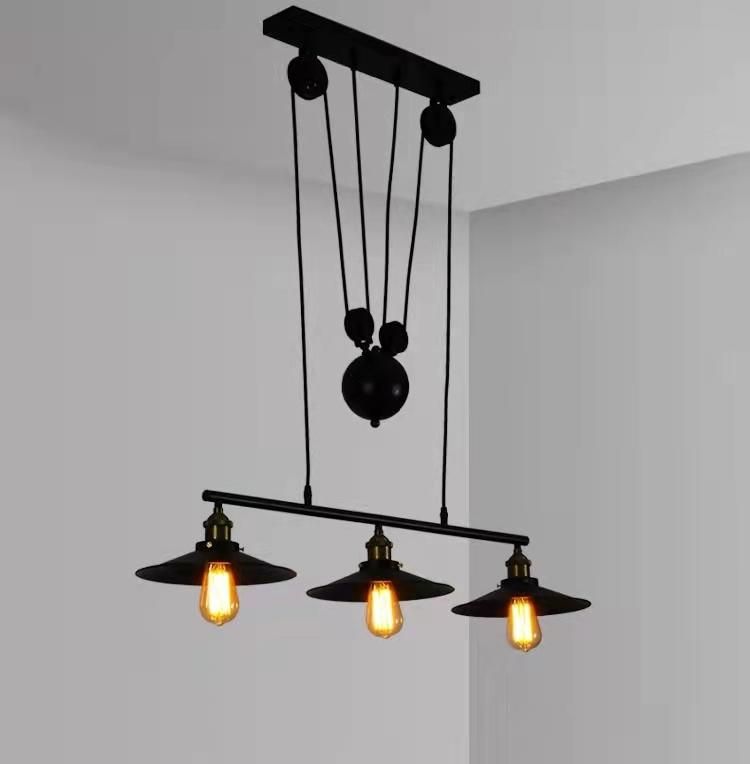 Farmhouse Kitchen Coffee Shop Rustic Loft Vintage Chandelier