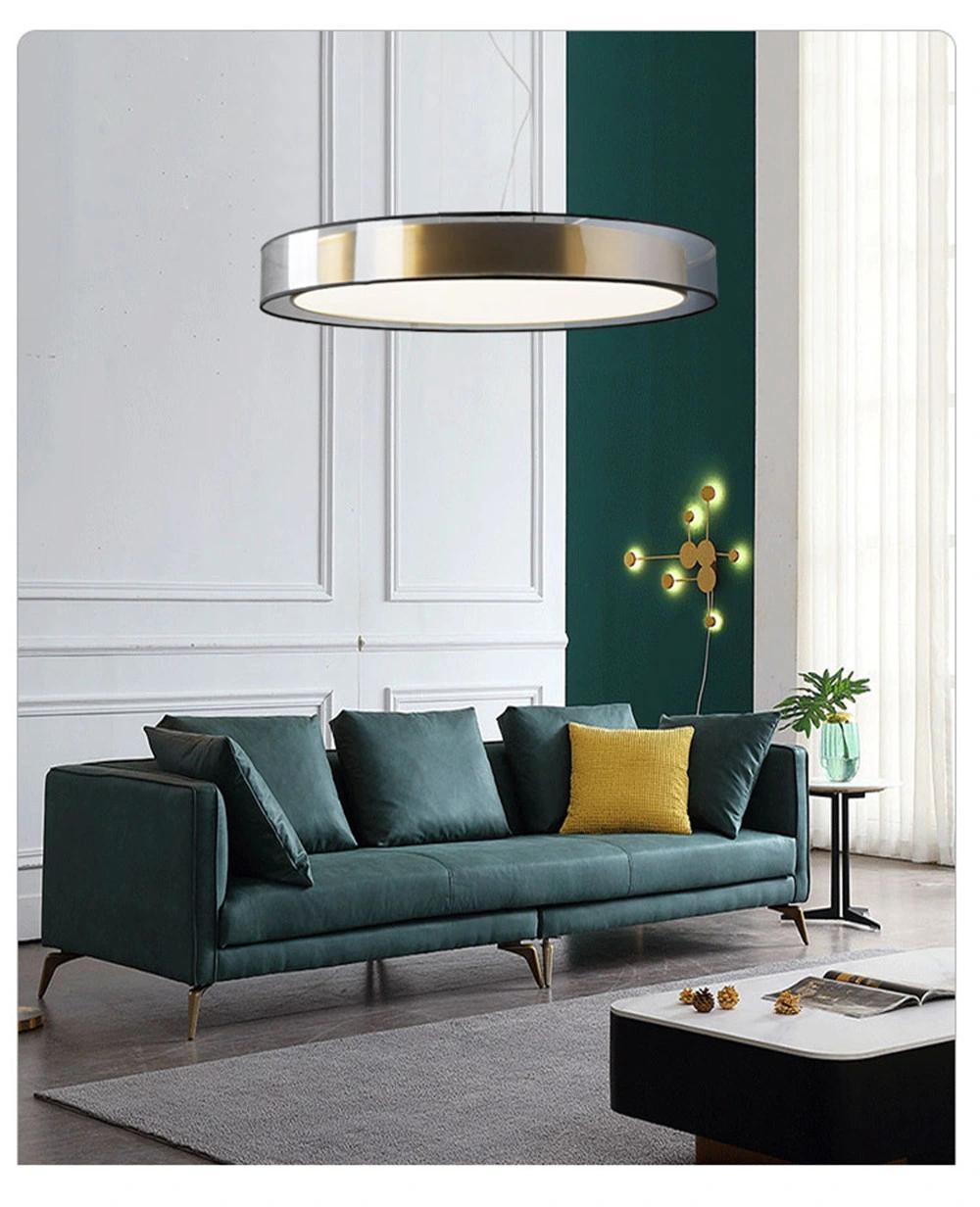 Modern Copper Restaurant Kitchen Hanging Lamps Nordic Minimalistic Atmosphere Master Luxury Pendant Lamp Bedroom Pendant Lights