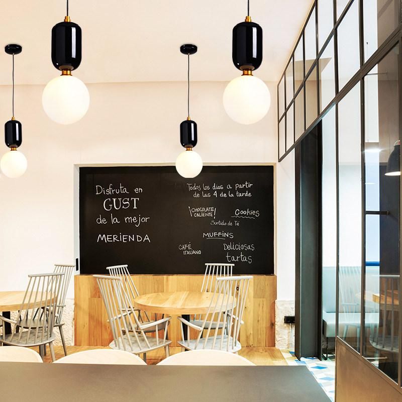 Nordic Modern Simple Glass Ball Pendant Lamp