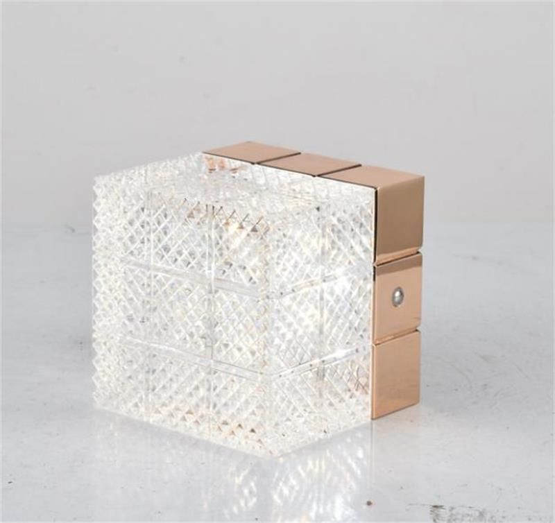 LED Magic Cube Table Lamp Creative Desktop Night Light Bedroom Living Room Decoration Atmosphere Light