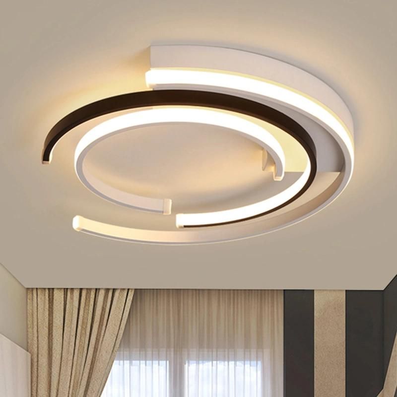Nordic Simple Modern Bedroom Lamp Warm and Romantic Light Luxury Ceiling Light