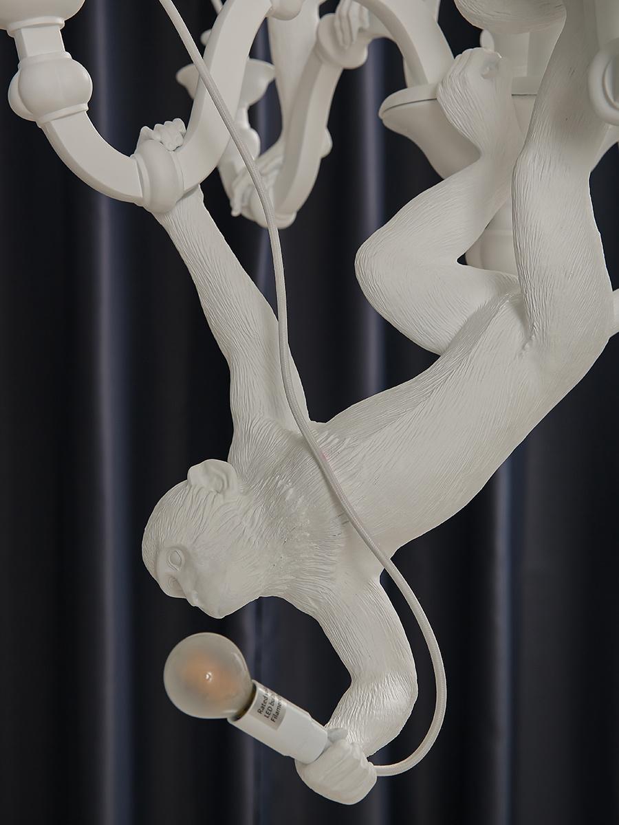 Resin Monkey Pendant Light Chandelier