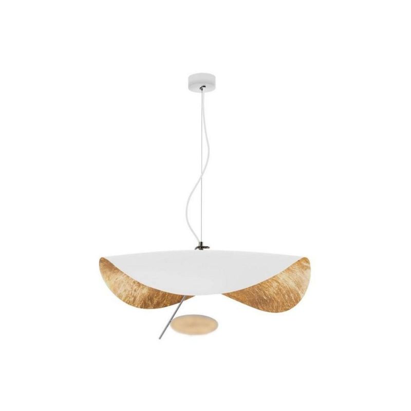 Postmodern Industrial Pendant Lamp Curved Surface LED Flying Light Decor Living Room Kitchen Pendant Light (WH-AP-239)